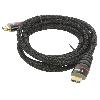 Cable - Connectique Pour Peripherique Cable HDMI 1.4 male des deux cotes 1.8m noir