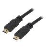 Cable - Connectique Pour Peripherique Cable HDMI 1.4 male des deux cotes 15m noir