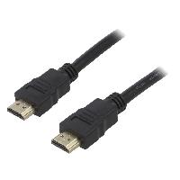 Cable - Connectique Pour Peripherique Cable HDMI 1.4 male des deux cotes 3m noir