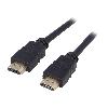 Cable - Connectique Pour Peripherique Cable HDMI 1.4 male des deux cotes 5m noir
