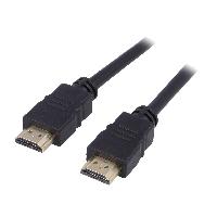 Cable - Connectique Pour Peripherique Cable HDMI 1.4 male des deux cotes 5m noir