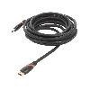 Cable - Connectique Pour Peripherique Cable HDMI 1.4 male des deux cotes 5m noir