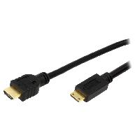 Cable - Connectique Pour Peripherique Cable HDMI 1.4 male mini HDMI prise male 1.5m - Noir
