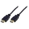 Cable - Connectique Pour Peripherique Cable HDMI 1.4 prise male des deux cotes 2m - Noir