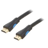 Cable - Connectique Pour Peripherique Cable HDMI 1.4 prise male des deux cotes 8m - Noir