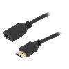 Cable - Connectique Pour Peripherique Cable HDMI 2.0 Femelle vers male 3m noir