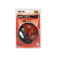 Cable - Connectique Pour Peripherique Cable HDMI 2.0 male des deux cotes 1.8m noir