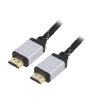 Cable - Connectique Pour Peripherique Cable HDMI 2.0 male des deux cotes 1m noir