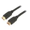 Cable - Connectique Pour Peripherique Cable HDMI 2.0 male des deux cotes 3m noir