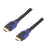 Cable - Connectique Pour Peripherique Cable HDMI 2.0 male des deux cotes 4K 3D UHD 10m - Noir
