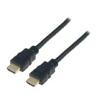 Cable - Connectique Pour Peripherique Cable HDMI 2.0 prise male des deux cotes 1m - Noir