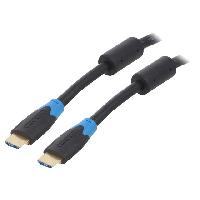 Cable - Connectique Pour Peripherique Cable HDMI 2.0 prise male des deux cotes UHD 4K 3D 15m - Noir Cable - Connectique Pour Peripherique Cable HDMI 2.0 prise male des deux cotes UHD 4K 3D 15m - Noir