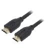 Cable - Connectique Pour Peripherique Cable HDMI 2.1 male des deux cotes 1m noir