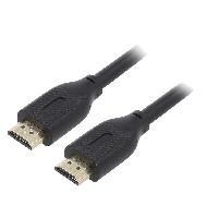 Cable - Connectique Pour Peripherique Cable HDMI 2.1 male des deux cotes 1m noir Cable - Connectique Pour Peripherique Cable HDMI 2.1 male des deux cotes 1m noir
