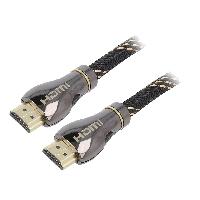 Cable - Connectique Pour Peripherique Cable HDMI 2.1 male des deux cotes 1m noir Cable - Connectique Pour Peripherique Cable HDMI 2.1 male des deux cotes 1m noir
