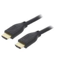Cable - Connectique Pour Peripherique Cable HDMI 2.1 male des deux cotes 2m noir Cable - Connectique Pour Peripherique Cable HDMI 2.1 male des deux cotes 2m noir