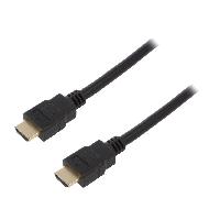 Cable - Connectique Pour Peripherique Cable HDMI 2.1 male des deux cotes 8K UHD 3m - Noir Cable - Connectique Pour Peripherique Cable HDMI 2.1 male des deux cotes 8K UHD 3m - Noir
