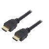 Cable - Connectique Pour Peripherique Cable HDMI 2.1 prise male des deux cotes 1m UHD 4K 8K - Noir