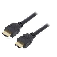 Cable - Connectique Pour Peripherique Cable HDMI 2.1 prise male des deux cotes 1m UHD 4K 8K - Noir Cable - Connectique Pour Peripherique Cable HDMI 2.1 prise male des deux cotes 1m UHD 4K 8K - Noir