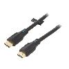 Cable - Connectique Pour Peripherique Cable HDMI 2.1 prise male des deux cotes UHD 4K 3D 3m - Noir