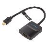 Cable - Connectique Pour Peripherique Cable HDMI femelle mini DisplayPort male 0.15m noir