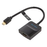 Cable - Connectique Pour Peripherique Cable HDMI femelle mini DisplayPort male 0.15m noir Cable - Connectique Pour Peripherique Cable HDMI femelle mini DisplayPort male 0.15m noir