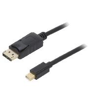 Cable - Connectique Pour Peripherique Cable mini DisplayPort 1.2 male 1.8m noir