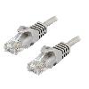 Cable - Connectique Pour Peripherique Cable reseau RJ45 male U-UTP Cat.5e gris - 5m