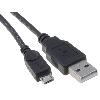 Cable - Connectique Pour Peripherique Cable USB 2.0 Type A Male vers Micro USB Male 100cm