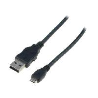 Cable - Connectique Pour Peripherique Cable- USB 2.0- USB A prise.USB B micro prise- nickele- 1.8m Cable - Connectique Pour Peripherique Cable- USB 2.0- USB A prise.USB B micro prise- nickele- 1.8m
