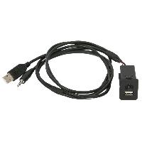 Cable - Connectique Pour Peripherique Cable USB Aux UO01 pour Opel Chevrolet
