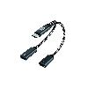 Cable - Connectique Pour Peripherique Cable Usb-C -> 2Xusb-C Audio et Charge