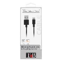 Cable - Connectique Pour Peripherique Cable USB de charge Lightning - Noir Cable - Connectique Pour Peripherique Cable USB de charge Lightning - Noir