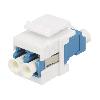 Cable - Connectique Pour Peripherique Connecteur en fibre optique femelle - Bleu