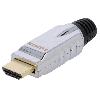 Cable - Connectique Pour Peripherique Connecteur HDMI male avec manchon - Logilink