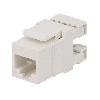 Cable - Connectique Pour Peripherique Connecteur RJ45 femelle Cat.6 - Blanc