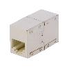 Cable - Connectique Pour Peripherique Connecteur RJ45 femelle x2 - Metallise
