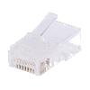 Cable - Connectique Pour Peripherique Connecteur RJ45 male Prise modulaire pour cable telephonique plat