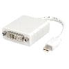 Cable - Connectique Pour Peripherique Convertisseur mini DisplayPort vers DVI - Blanc