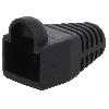 Cable - Connectique Pour Peripherique Isolation de prise RJ45 5.8mm - Noir