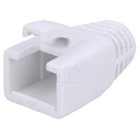 Cable - Connectique Pour Peripherique Isolation de prise RJ45 8mm - Blanc Cable - Connectique Pour Peripherique Isolation de prise RJ45 8mm - Blanc