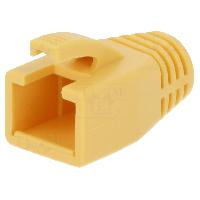 Cable - Connectique Pour Peripherique Isolation de prise RJ45 8mm - Jaune Cable - Connectique Pour Peripherique Isolation de prise RJ45 8mm - Jaune
