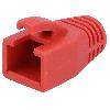 Cable - Connectique Pour Peripherique Isolation de prise RJ45 8mm Rouge