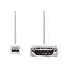 Cable - Connectique Pour Peripherique NEDIS Mini DisplayPort - DVI Cable - Mini DisplayPort Male - DVI-D 24+1-Pin Male - 2.0 m - Blanc