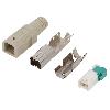 Cable - Connectique Pour Peripherique Prise USB B male - gris