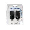 Cable - Connectique Pour Peripherique Prolongateur de ligne USB via un cable reseau Cat 5-5e-6 - Noir