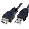 Cable - Connectique Pour Peripherique Rallonge Port USB Male Femelle 1.80m