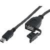 Cable - Connectique Pour Peripherique Rallonge USB A 1m