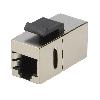 Cable - Connectique Pour Peripherique RJ45 femelle droit x2 Cat. 6 Keystone