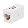 Cable - Connectique Pour Peripherique RJ45 femelle droit x2 Cat.6a - Blanc